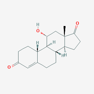 molecular formula C18H24O3 B029036 11a-羟基雌甾-4-烯-3,17-二酮 CAS No. 6615-00-5