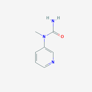 molecular formula C7H9N3O B2903615 1-Methyl-1-(pyridin-3-yl)urea CAS No. 1342445-75-3