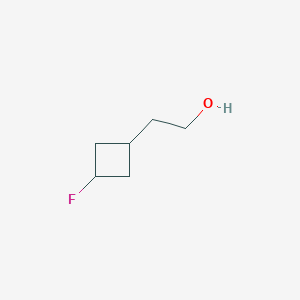 molecular formula C6H11FO B2903896 2-(3-Fluorocyclobutyl)ethanol CAS No. 1781607-61-1