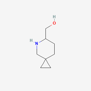 molecular formula C8H15NO B2904043 {5-azaspiro[2.5]octan-6-yl}methanol CAS No. 2111137-79-0