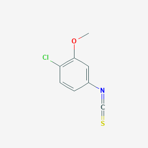 molecular formula C8H6ClNOS B2904220 1-Chloro-4-isothiocyanato-2-methoxybenzene CAS No. 120222-86-8