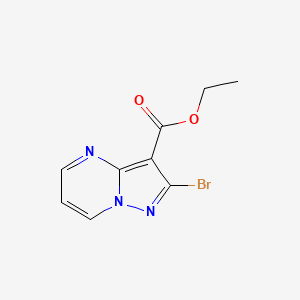 Ethyl 2-bromopyrazolo[1,5-A]pyrimidine-3-carboxylate