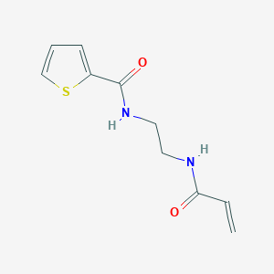 N-[2-(Prop-2-enoylamino)ethyl]thiophene-2-carboxamide