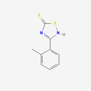 3-(o-Tolyl)-1,2,4-thiadiazole-5-thiol