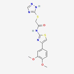 molecular formula C15H15N5O3S2 B2904677 MLS001006105 CAS No. 455310-36-8