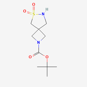 Tert-butyl 6,6-dioxo-6lambda6-thia-2,7-diazaspiro[3.4]octane-2-carboxylate