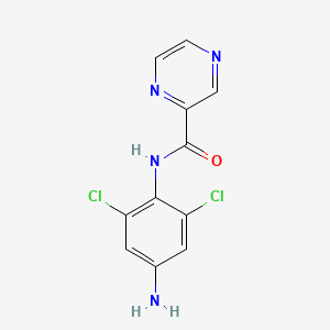 N-(4-amino-2,6-dichlorophenyl)pyrazine-2-carboxamide
