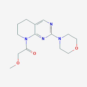 2-methoxy-1-(2-morpholino-6,7-dihydropyrido[2,3-d]pyrimidin-8(5H)-yl)ethan-1-one