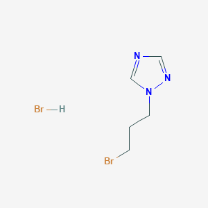 1-(3-Bromopropyl)-1H-1,2,4-triazole hydrobromide
