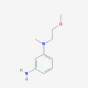 molecular formula C10H16N2O B2905060 N1-(2-Methoxyethyl)-N1-methylbenzene-1,3-diamine CAS No. 1093106-70-7