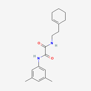 N-[2-(cyclohexen-1-yl)ethyl]-N'-(3,5-dimethylphenyl)oxamide