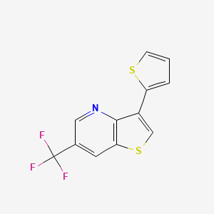 3-(2-Thienyl)-6-(trifluoromethyl)thieno[3,2-b]pyridine