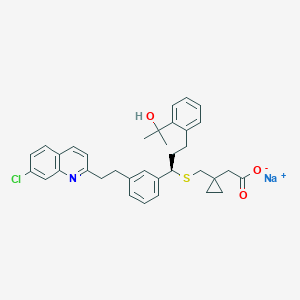 molecular formula C35H37ClNNaO3S B029053 Dihydro Montelukast Sodium Salt CAS No. 142147-98-6