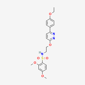 N-(2-((6-(4-ethoxyphenyl)pyridazin-3-yl)oxy)ethyl)-2,4-dimethoxybenzenesulfonamide