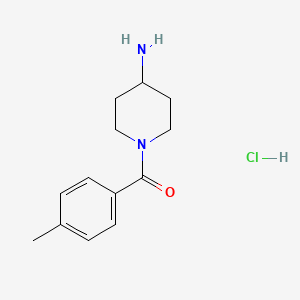 1-(4-Methylbenzoyl)piperidin-4-amine hydrochloride