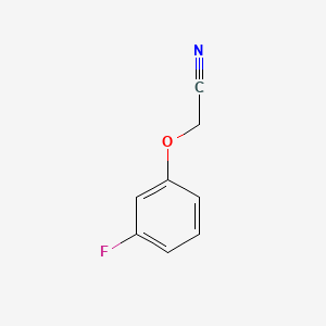 molecular formula C8H6FNO B2905882 3-Fluorophenoxyacetonitrile CAS No. 135290-20-9; 265651-18-1