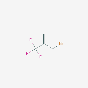 molecular formula C4H4BrF3 B2905941 2-Bromomethyl-3,3,3-trifluoropropene CAS No. 811437-08-8