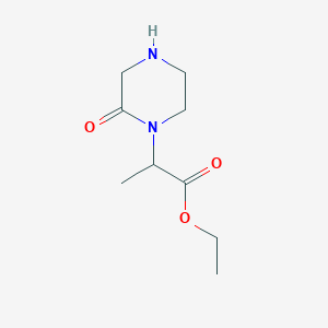 Ethyl 2-(2-oxopiperazin-1-yl)propanoate