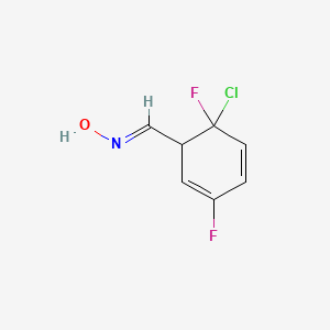 molecular formula C7H6ClF2NO B2906276 2,5-Difluoro-2-chloro benzaldoxime CAS No. 159693-02-4