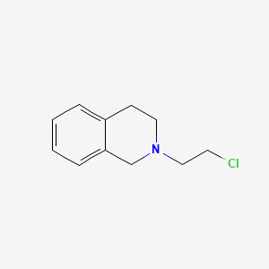 molecular formula C11H14ClN B2906307 2-(2-chloroethyl)-3,4-dihydro-1H-isoquinoline CAS No. 68085-34-7
