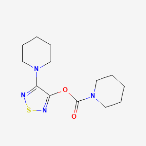 molecular formula C13H20N4O2S B2906389 Lalistat 2 