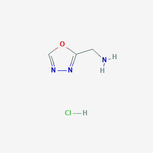 B2906399 1,3,4-Oxadiazol-2-ylmethanamine hydrochloride CAS No. 1383788-35-9; 716329-40-7