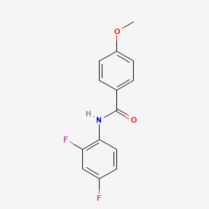 N-(2,4-difluorophenyl)-4-methoxybenzamide