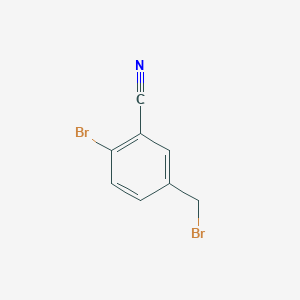 2-Bromo-5-(bromomethyl)benzonitrile