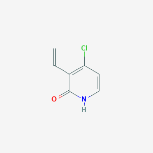 4-Chloro-3-ethenylpyridin-2-OL