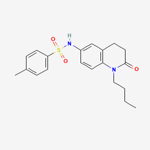 N-(1-butyl-2-oxo-1,2,3,4-tetrahydroquinolin-6-yl)-4-methylbenzenesulfonamide