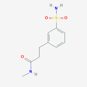 N-Methyl-3-(3-sulfamoylphenyl)propanamide