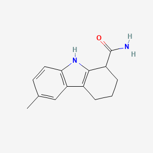 6-methyl-2,3,4,9-tetrahydro-1H-carbazole-1-carboxamide