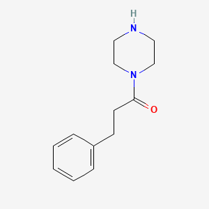 3-Phenyl-1-(piperazin-1-yl)propan-1-one