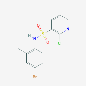 N-(4-bromo-2-methylphenyl)-2-chloropyridine-3-sulfonamide