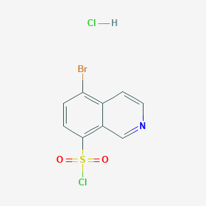 5-Bromoisoquinoline-8-sulfonyl chloride hydrochloride