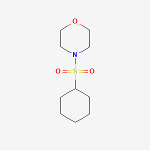 molecular formula C10H19NO3S B2907152 4-Cyclohexylsulfonylmorpholine CAS No. 59416-24-9