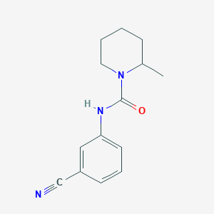 N-(3-cyanophenyl)-2-methylpiperidine-1-carboxamide