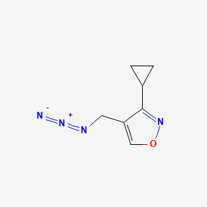 4-(Azidomethyl)-3-cyclopropyl-1,2-oxazole