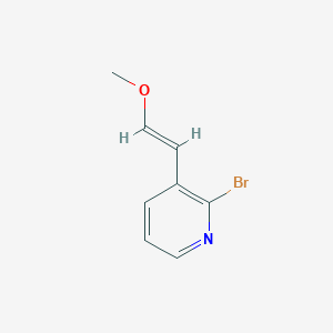 B2907653 2-Bromo-3-(2-methoxyethenyl)pyridine CAS No. 1158614-18-6; 1884203-32-0