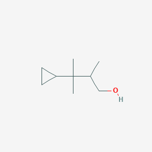 3-Cyclopropyl-2,3-dimethylbutan-1-ol