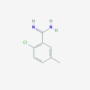 2-Chloro-5-methylbenzenecarboximidamide