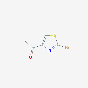 molecular formula C5H4BrNOS B2908298 1-(2-broMothiazol-4-yl)ethanone CAS No. 128979-09-9