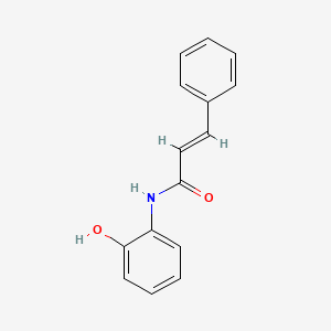 molecular formula C15H13NO2 B2908417 (2E)-N-(2-hydroxyphenyl)-3-phenylprop-2-enamide CAS No. 182572-98-1