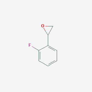 molecular formula C8H7FO B2908619 2-(2-Fluorophenyl)oxirane CAS No. 74249-17-5