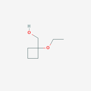molecular formula C7H14O2 B2908662 (1-Ethoxycyclobutyl)methanol CAS No. 2031258-89-4