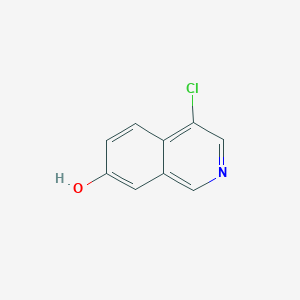 molecular formula C9H6ClNO B2908745 4-Chloroisoquinolin-7-ol CAS No. 1888902-20-2