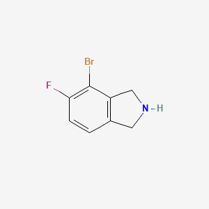 4-Bromo-5-fluoro-2,3-dihydro-1H-isoindole