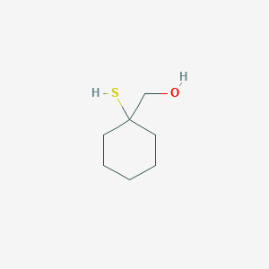 molecular formula C7H14OS B2908926 (1-Sulfanylcyclohexyl)methanol CAS No. 212574-88-4
