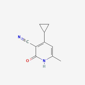 4-Cyclopropyl-6-methyl-2-oxo-1,2-dihydro-3-pyridinecarbonitrile