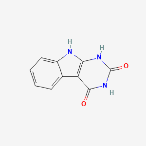 1H-Pyrimido[4,5-b]indole-2,4(3H,9H)-dione